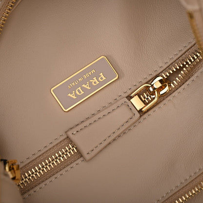 Aimée large leather shoulder bag