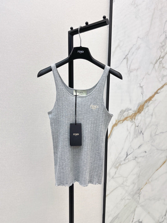 f 25ss knitted vest