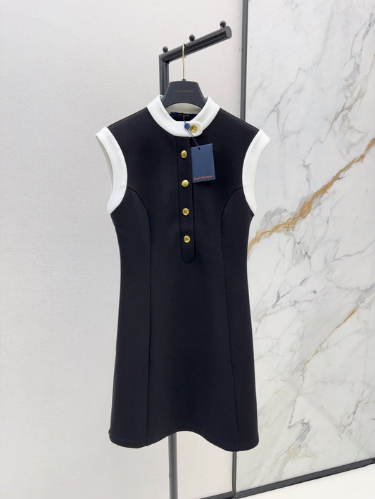 L 25ss sleeveless shirt dress