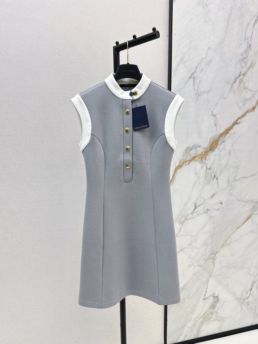 25ss sleeveless shirt dress