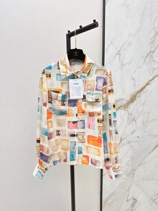 Ch 25ss silk buttons shirt