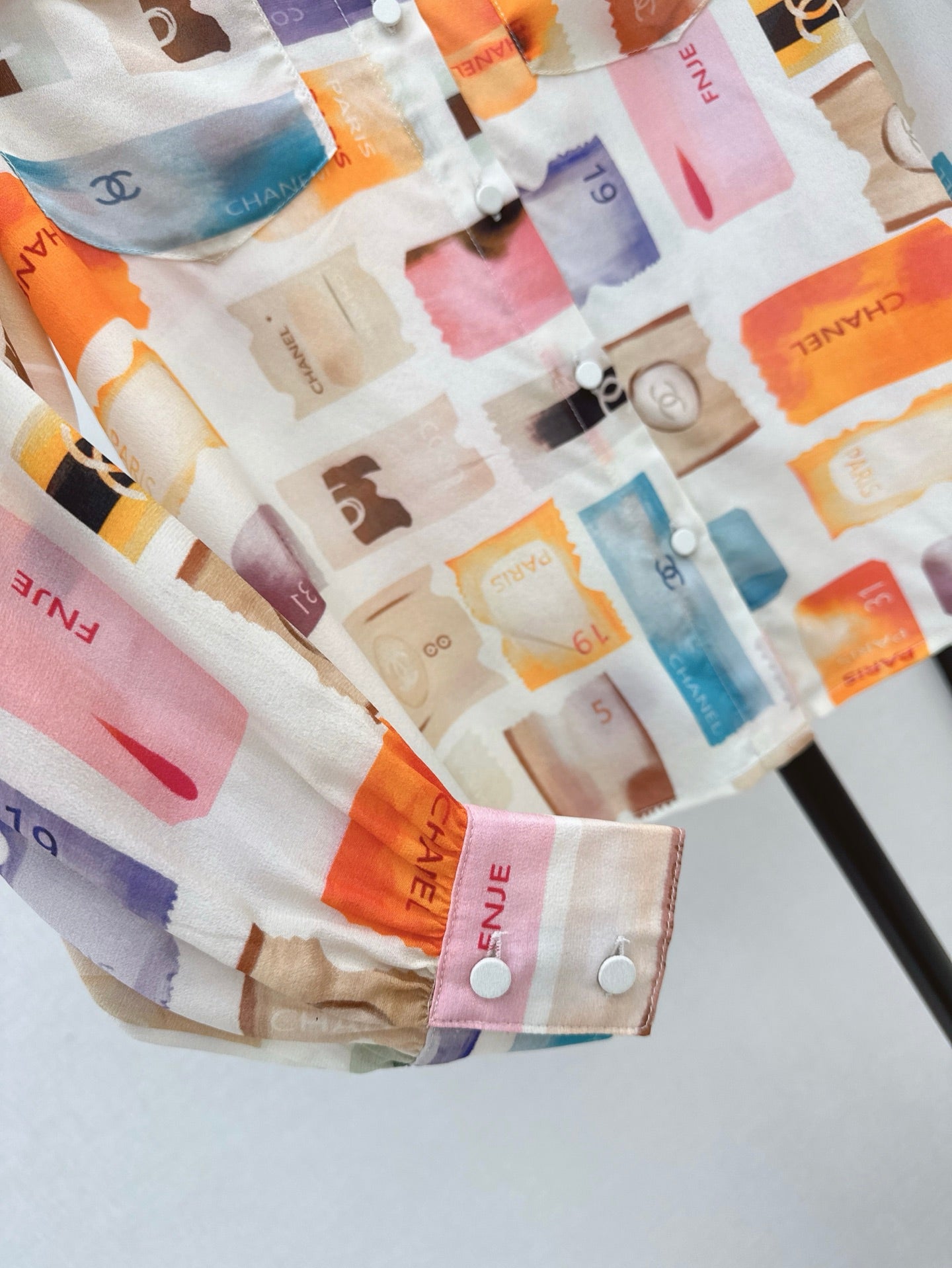 Ch 25ss silk buttons shirt