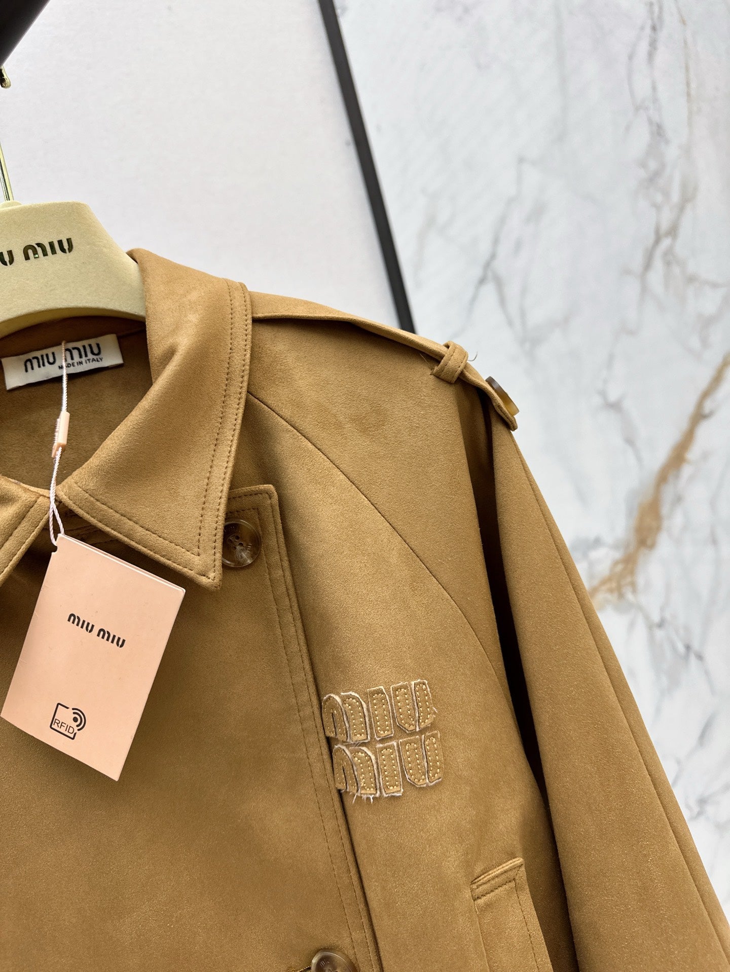 25ss short trench coat