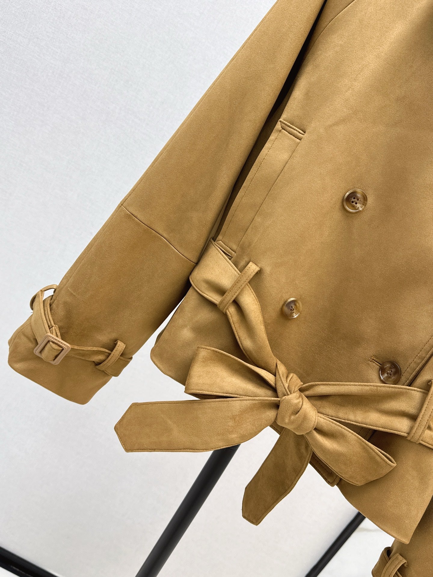 25ss short trench coat