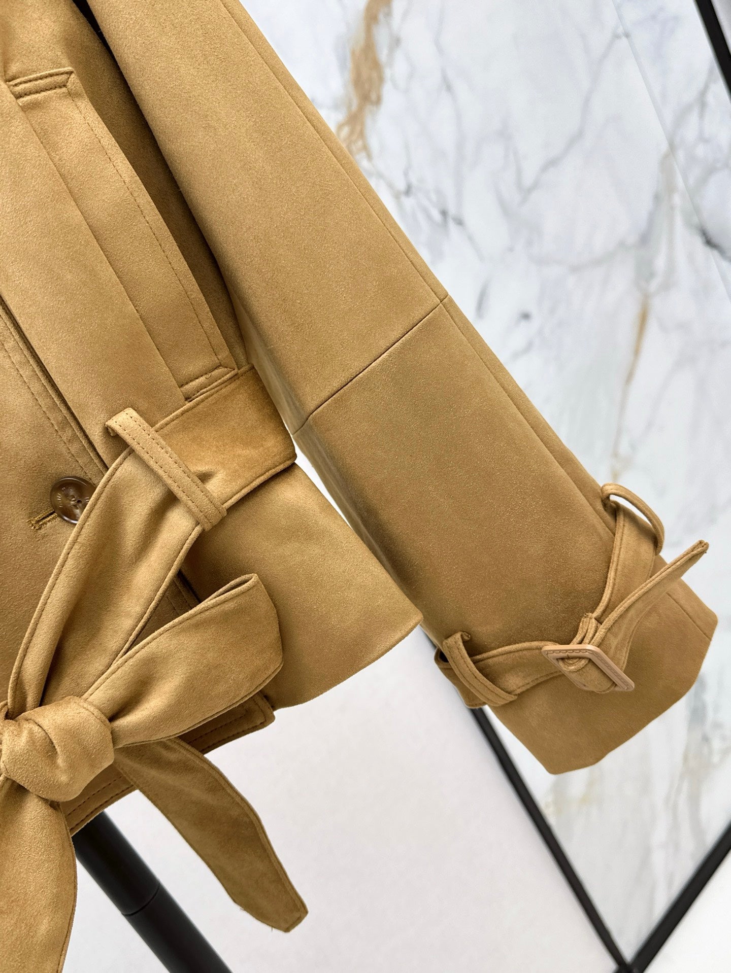 25ss short trench coat