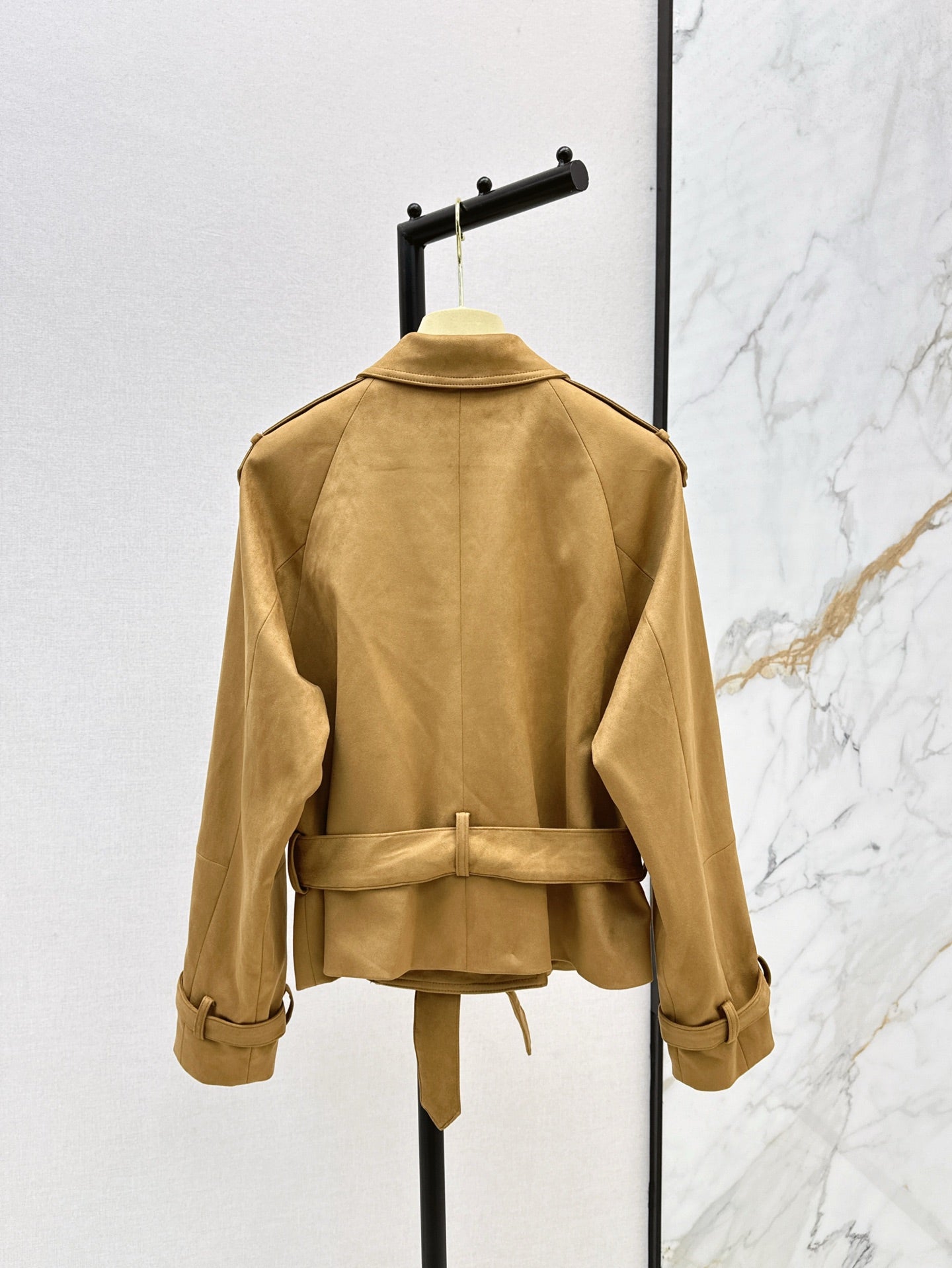 25ss short trench coat