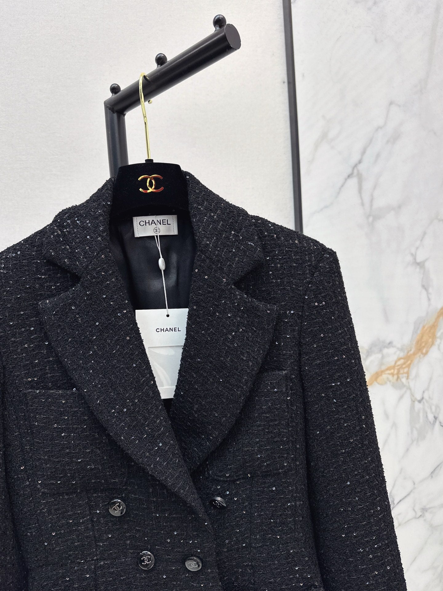 25ss rhinestone blazer