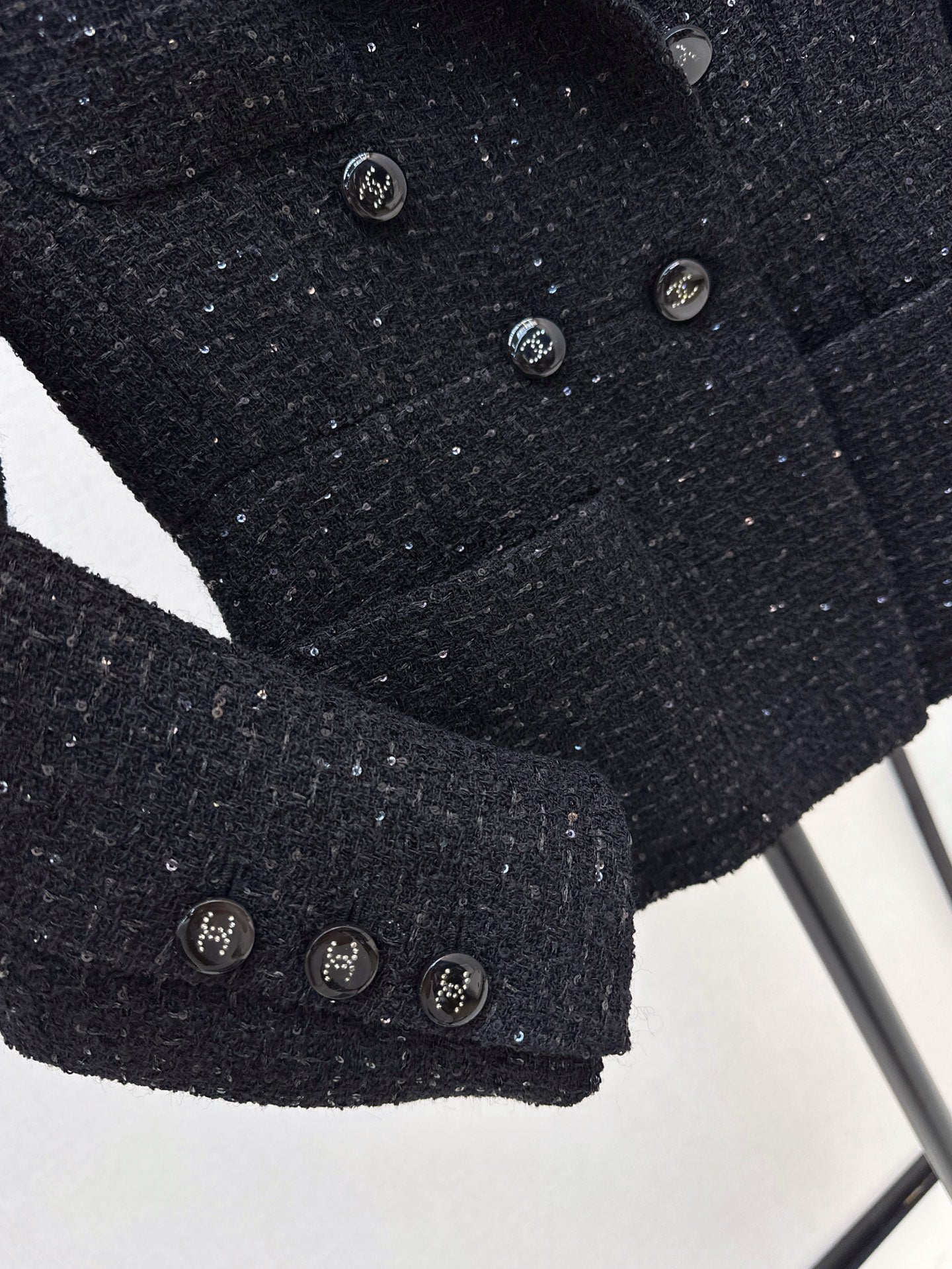 25ss rhinestone blazer