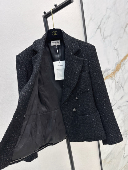 25ss rhinestone blazer