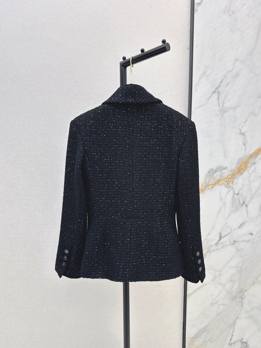 25ss rhinestone blazer