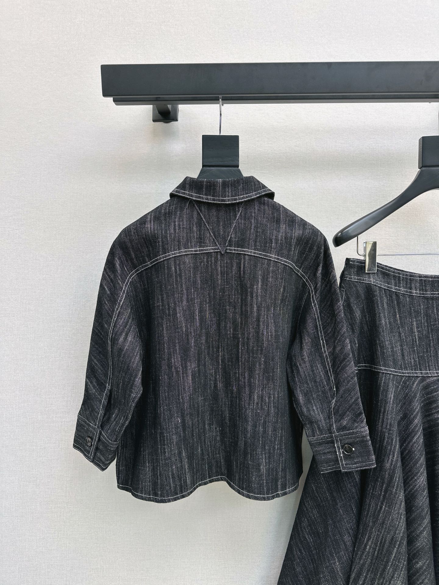 Bo 25ss denim suit