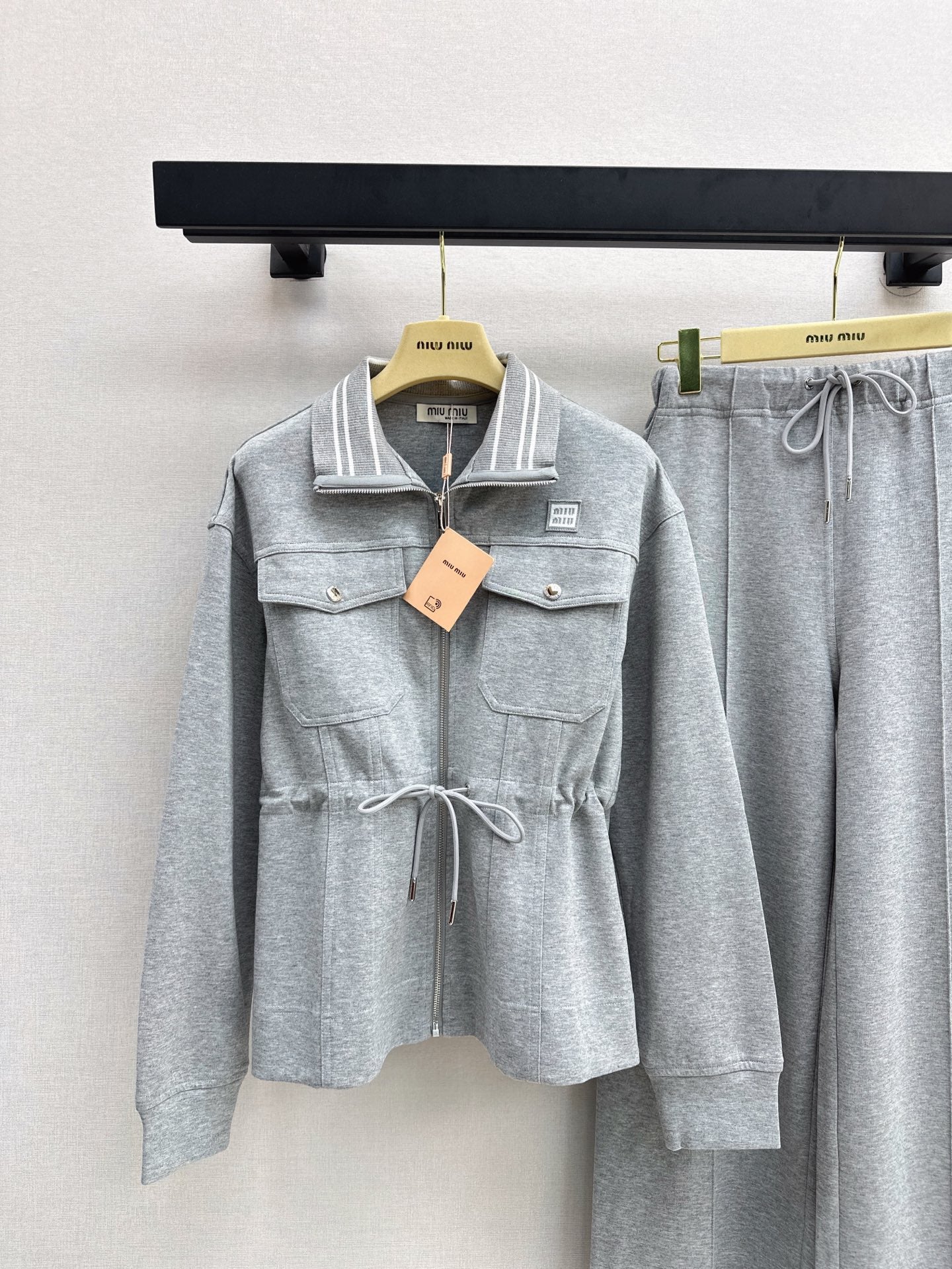 Mi 25ss drawstring tracksuit