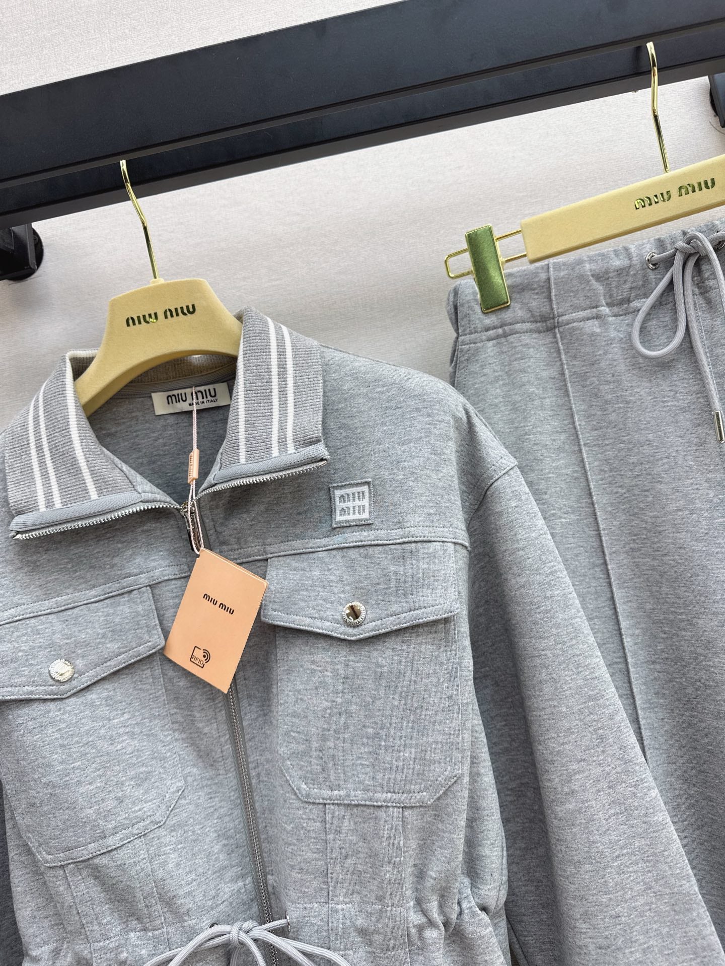 Mi 25ss drawstring tracksuit
