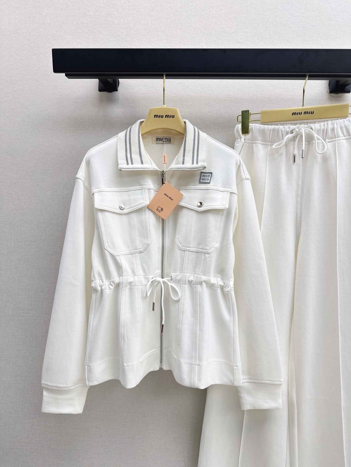 Mi 25ss drawstring tracksuit