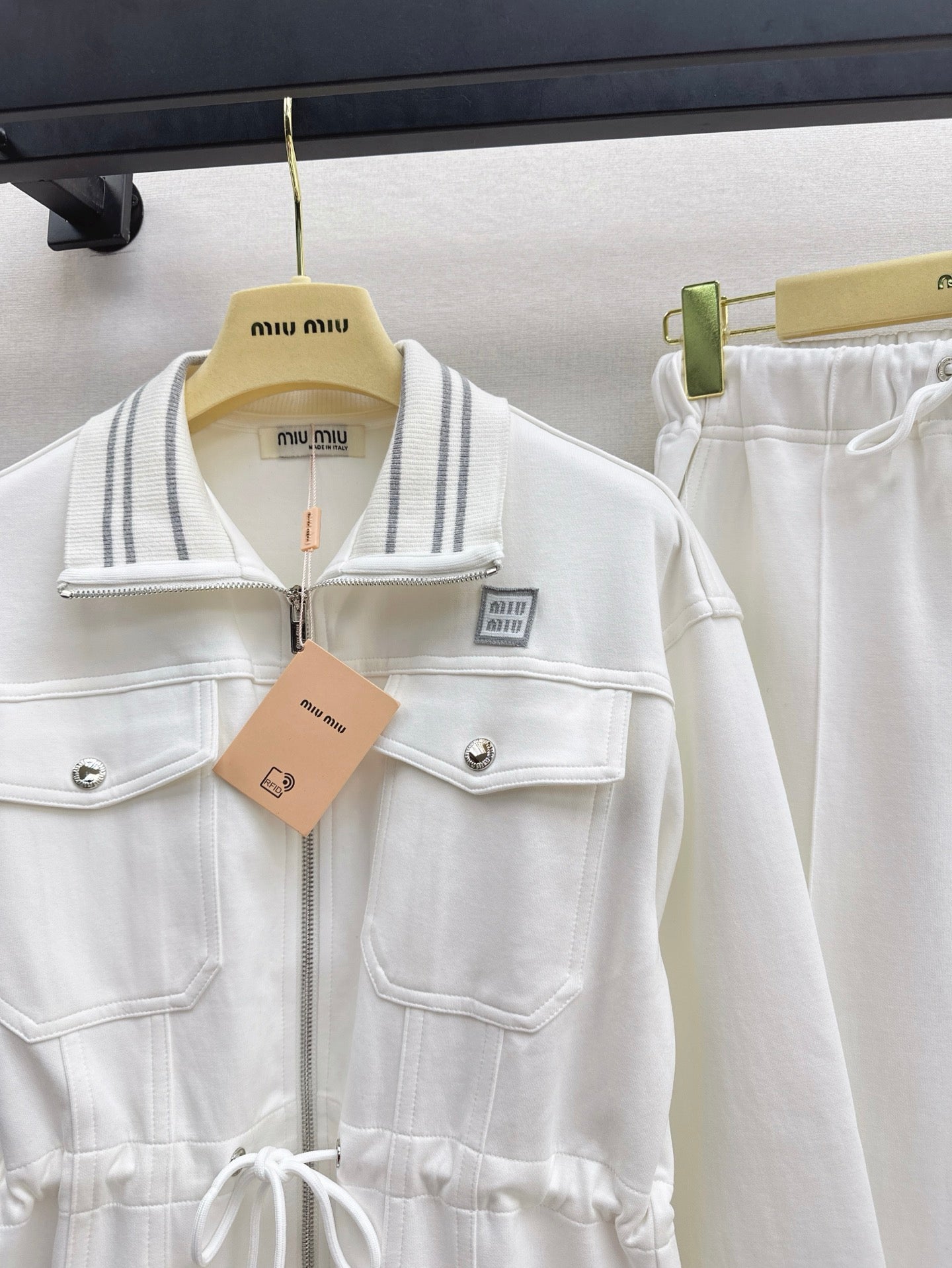 Mi 25ss drawstring tracksuit