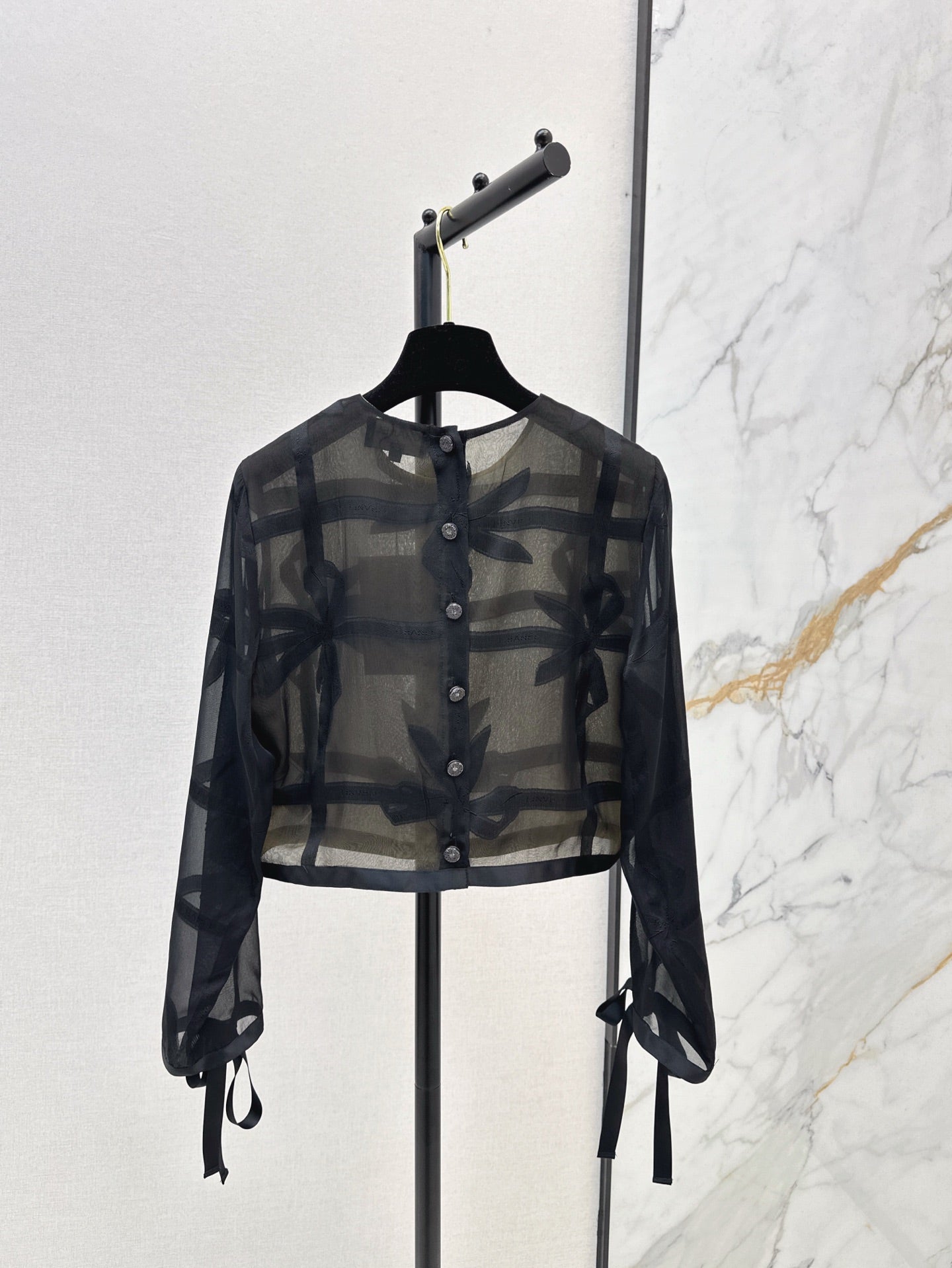 Ch 25ss Silk crop shirt