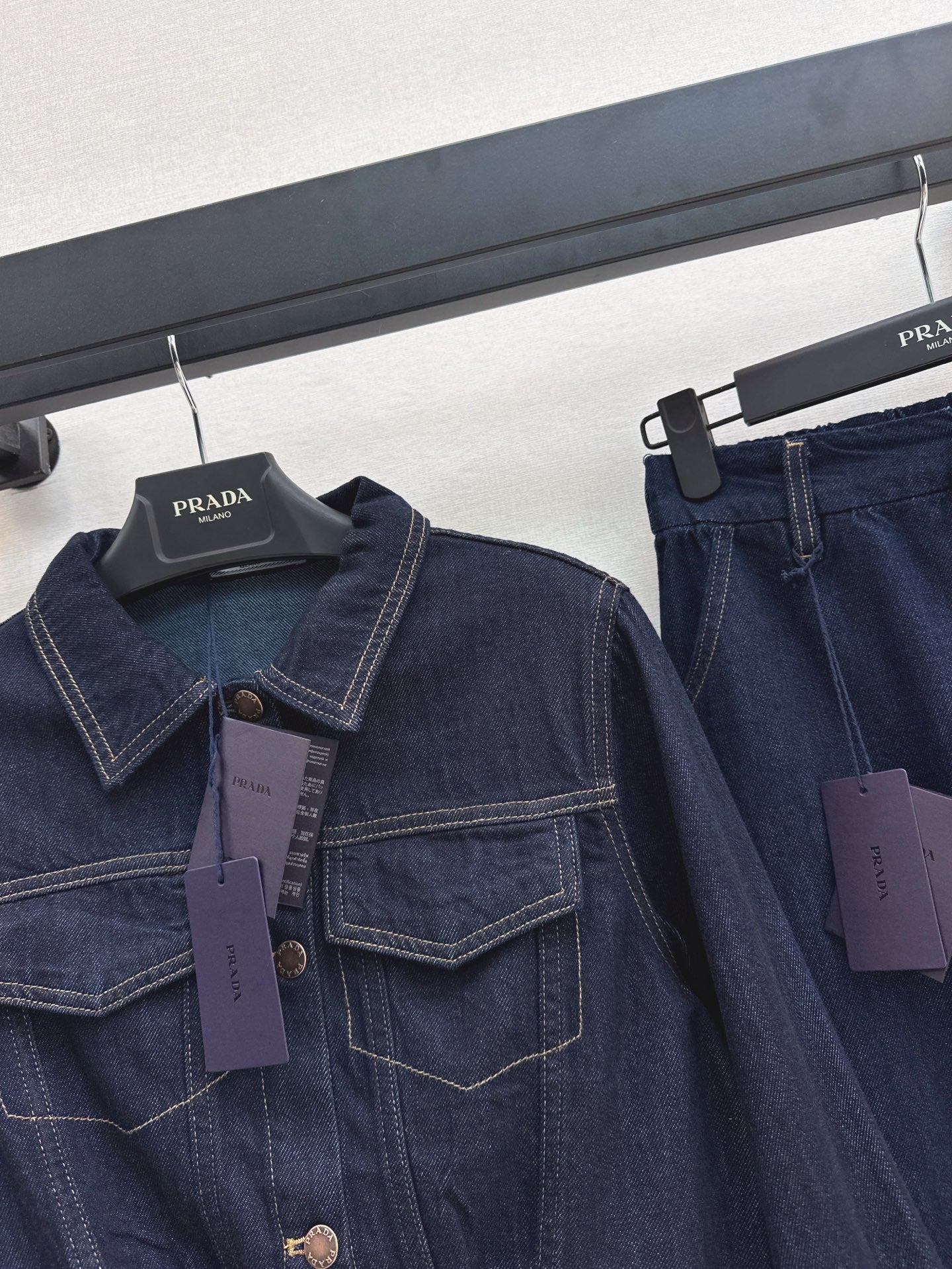 25ss denim suit