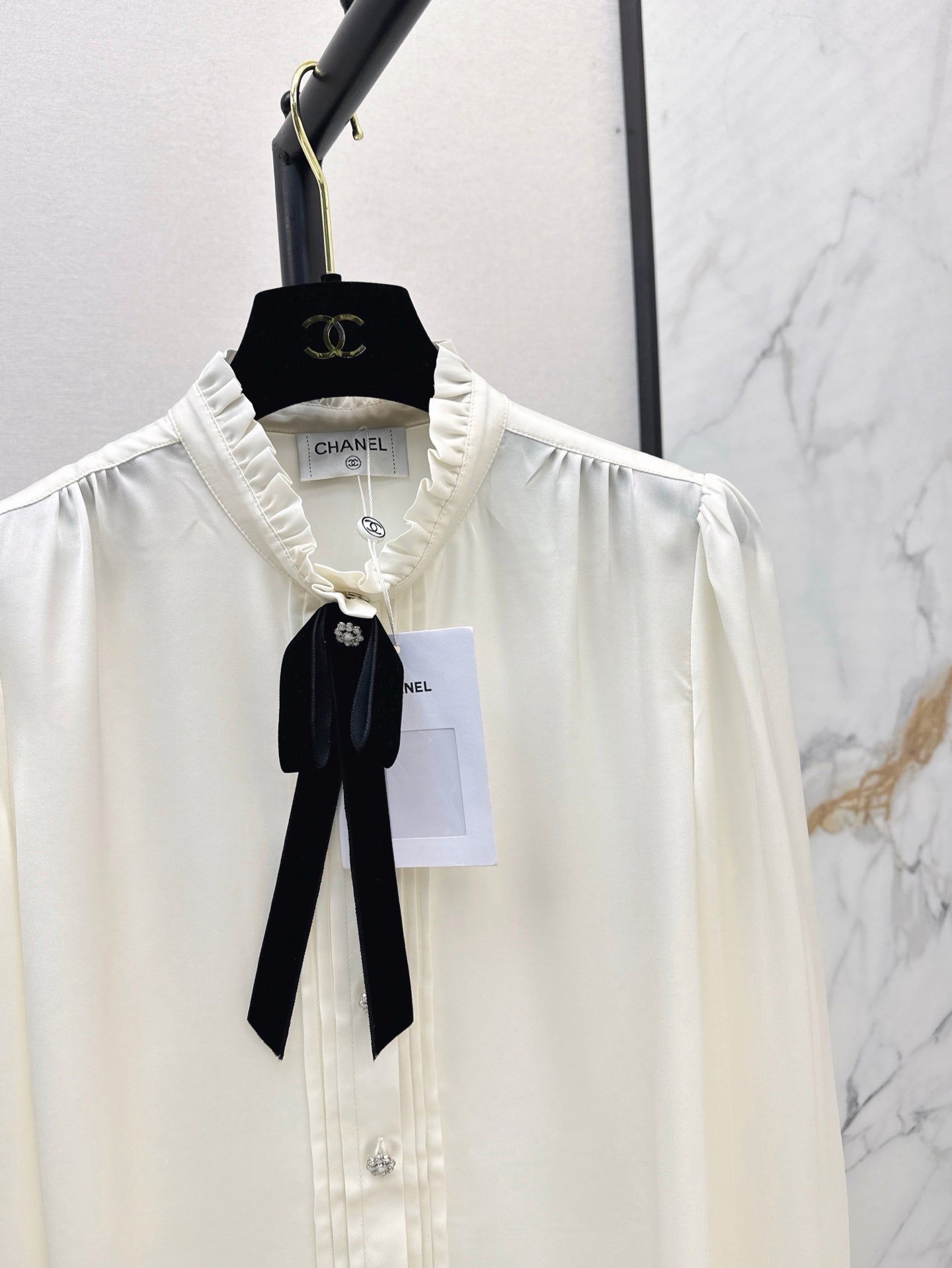 25ss ruffle shirt