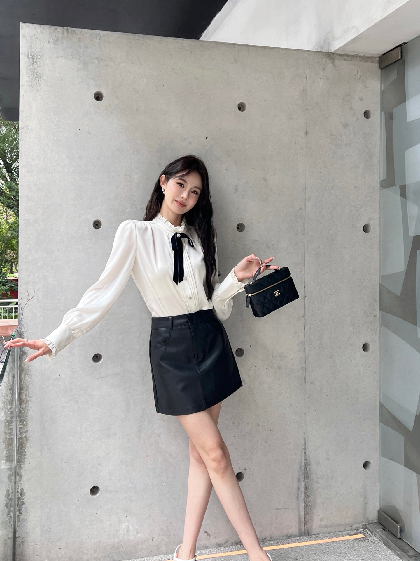 25ss ruffle shirt