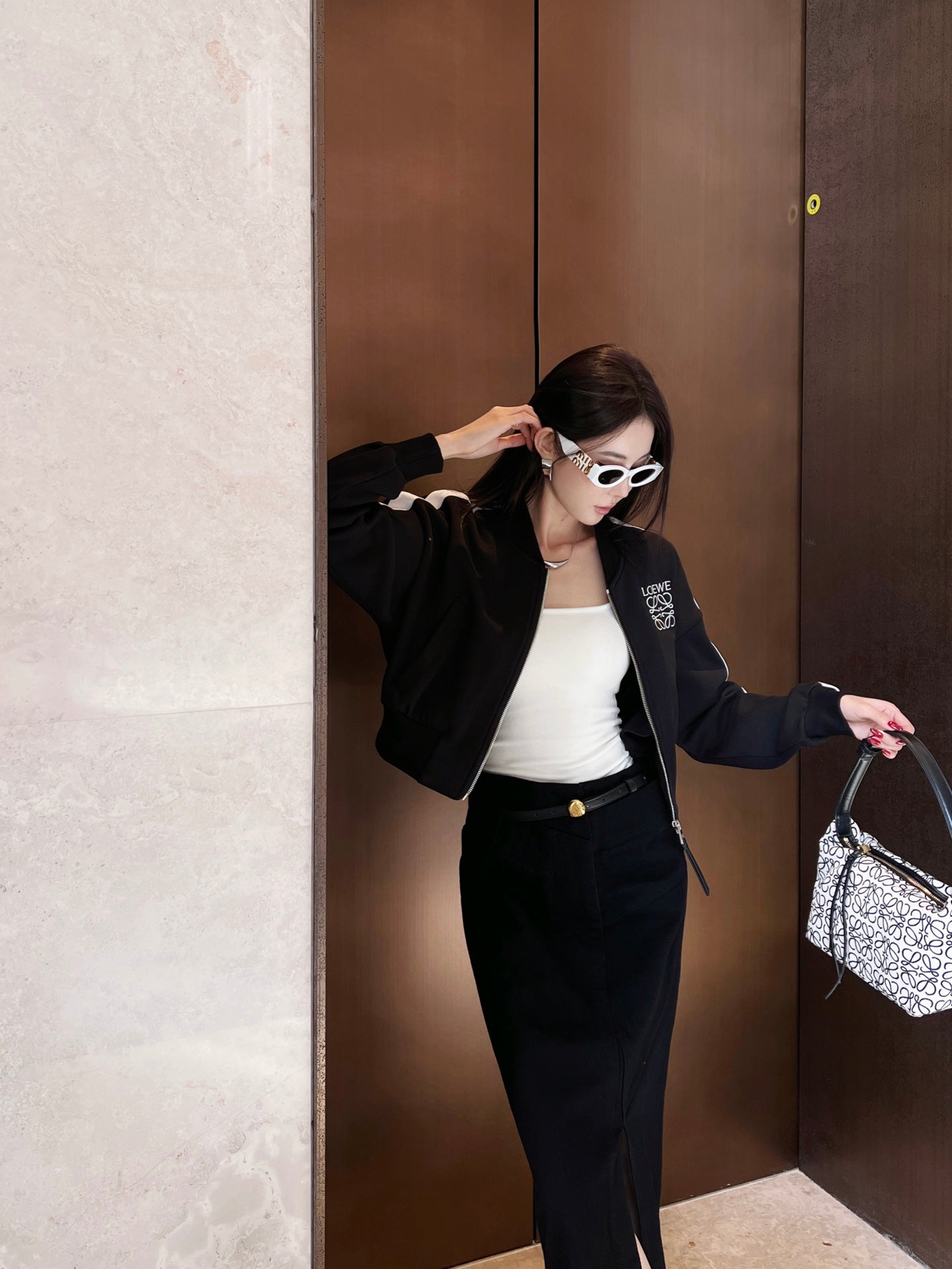 Lo 25ss embroidered jacket
