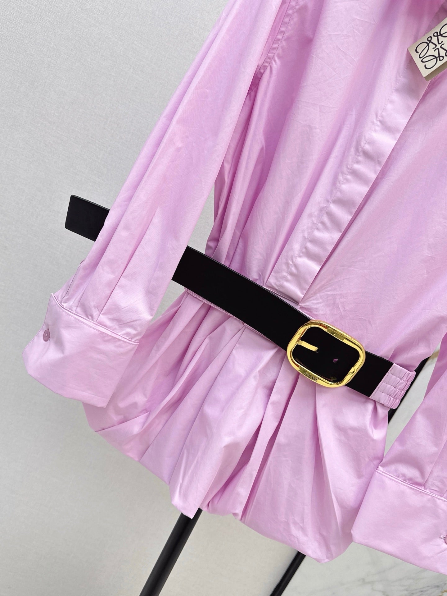 Lo 25ss belt shirt