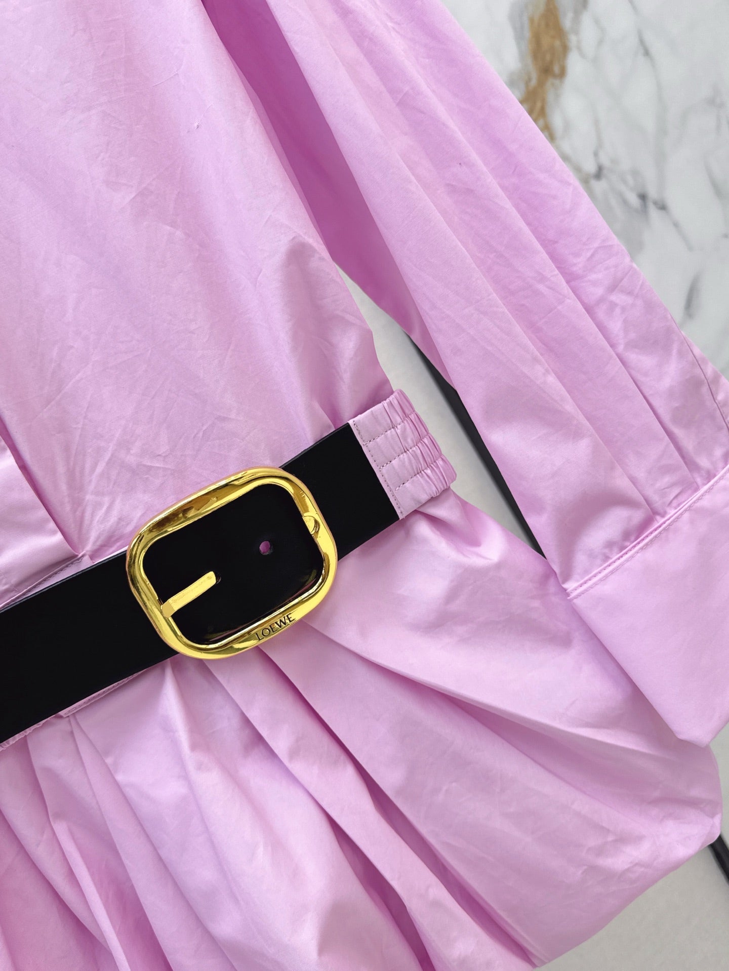 Lo 25ss belt shirt