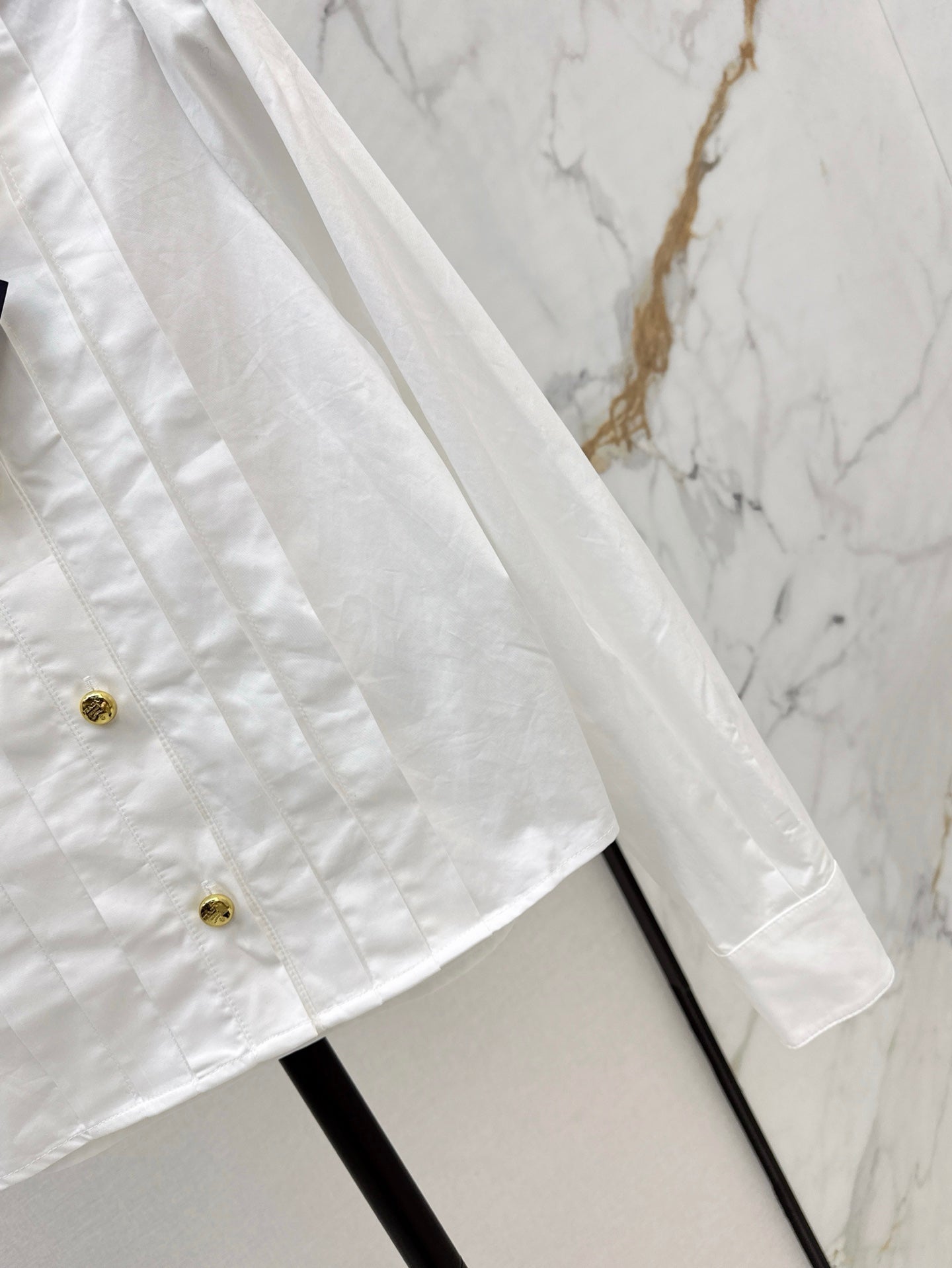 P 25SS Pleated shirt