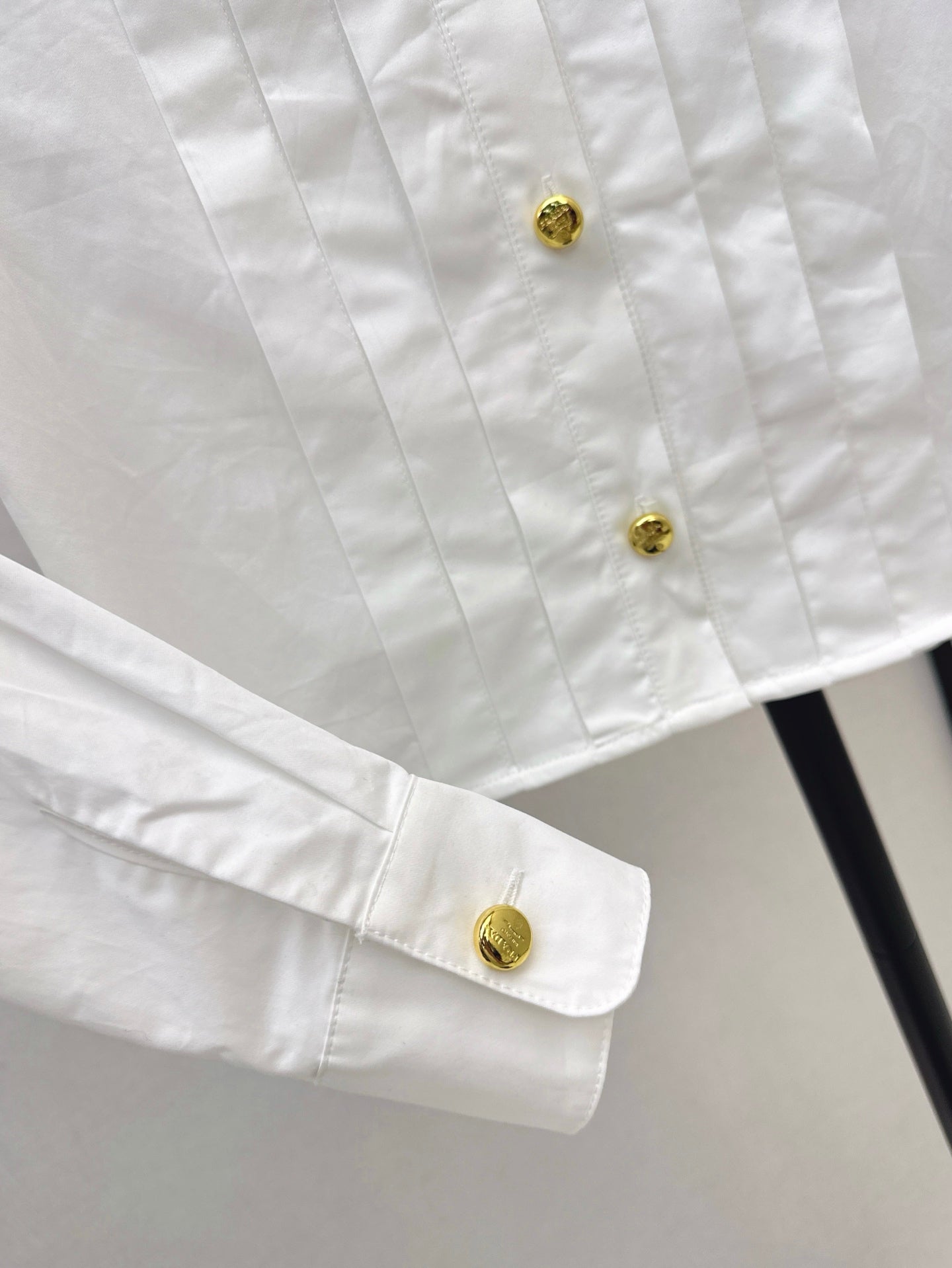 P 25SS Pleated shirt