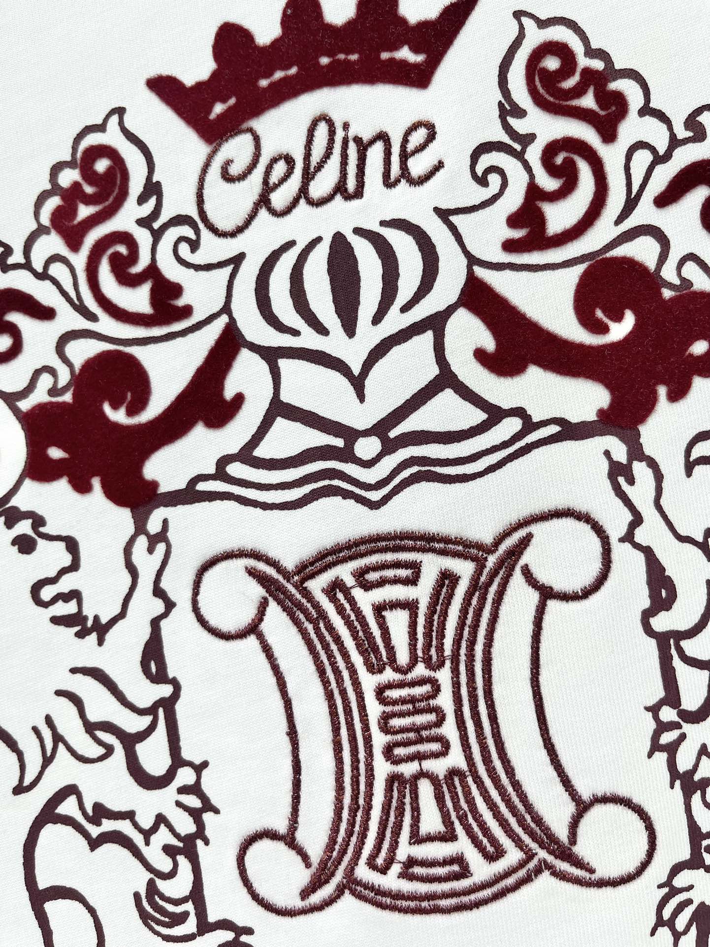 Ce 25ss embroidered t-shirt