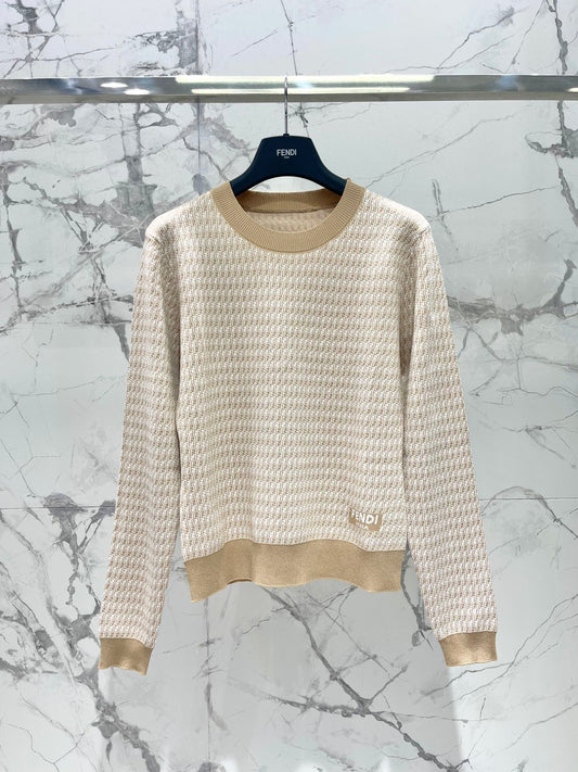 25ss jacquard knitted sweater