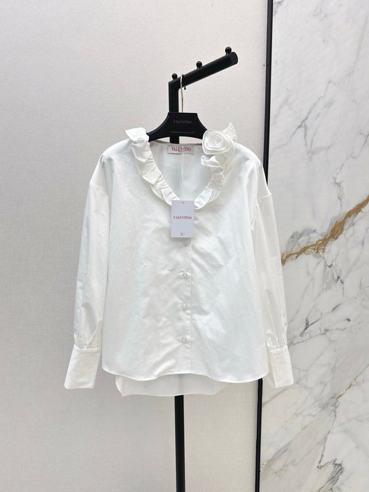 25ss ruffle shirt