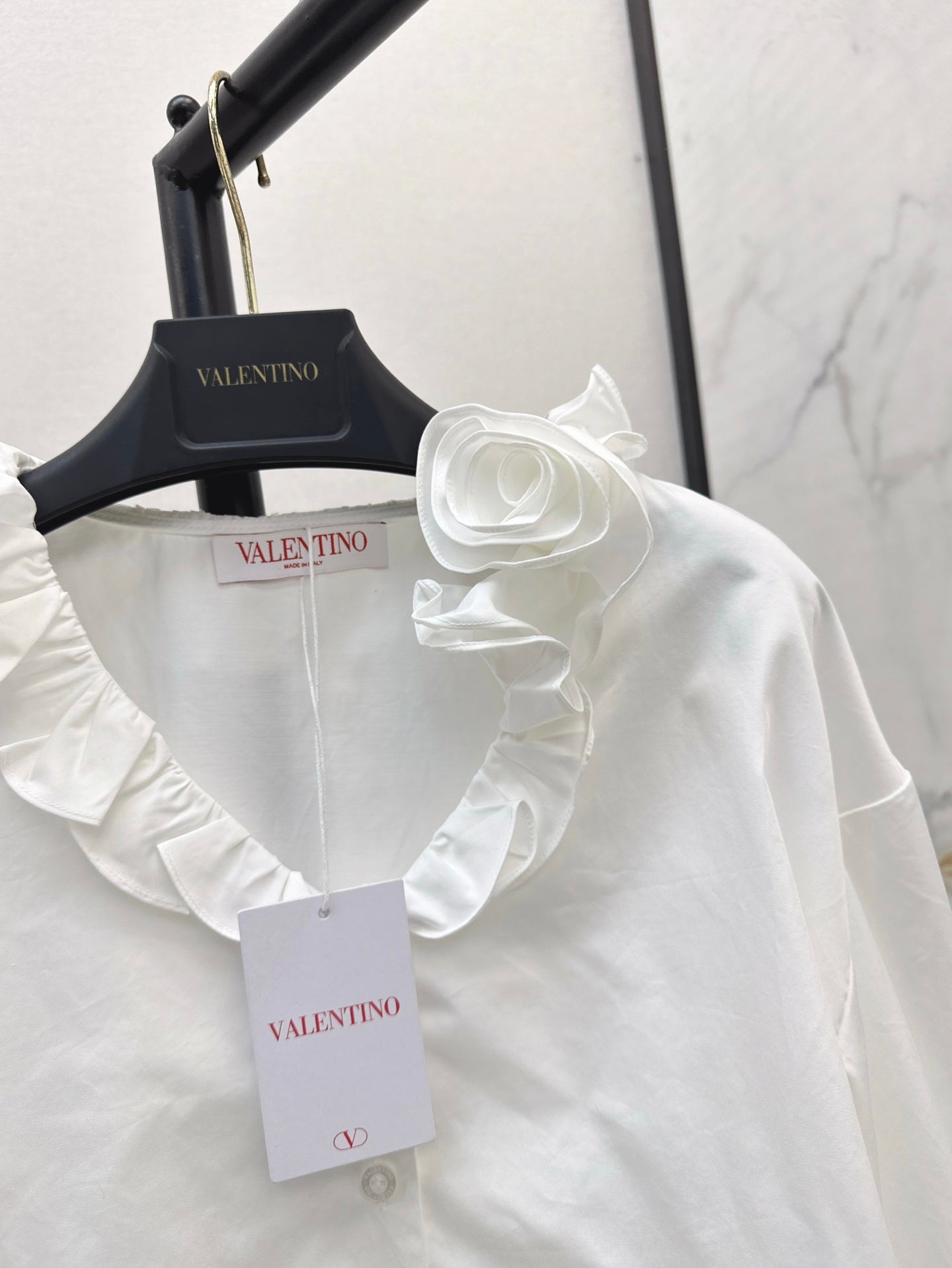 25ss ruffle shirt