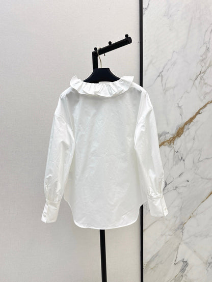 25ss ruffle shirt