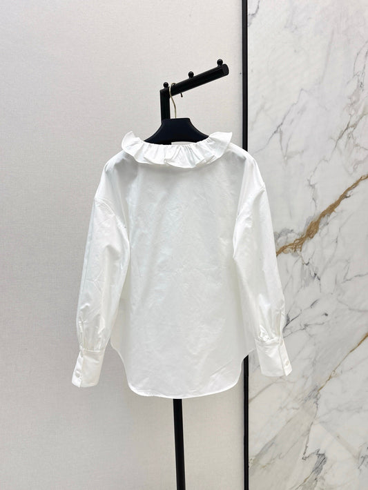 25ss ruffle shirt