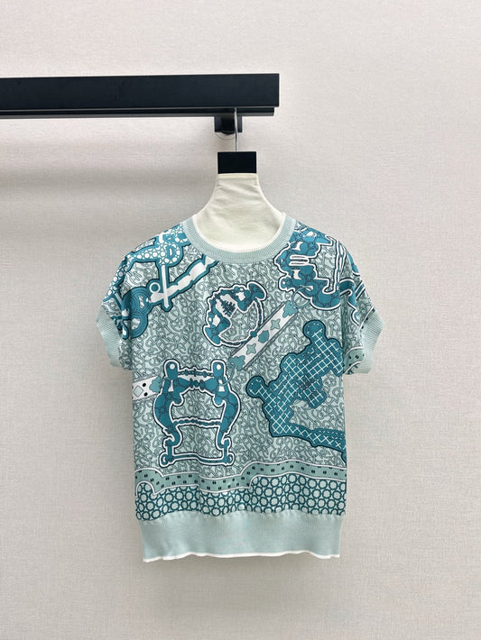 H 25SS knitted t-shirt