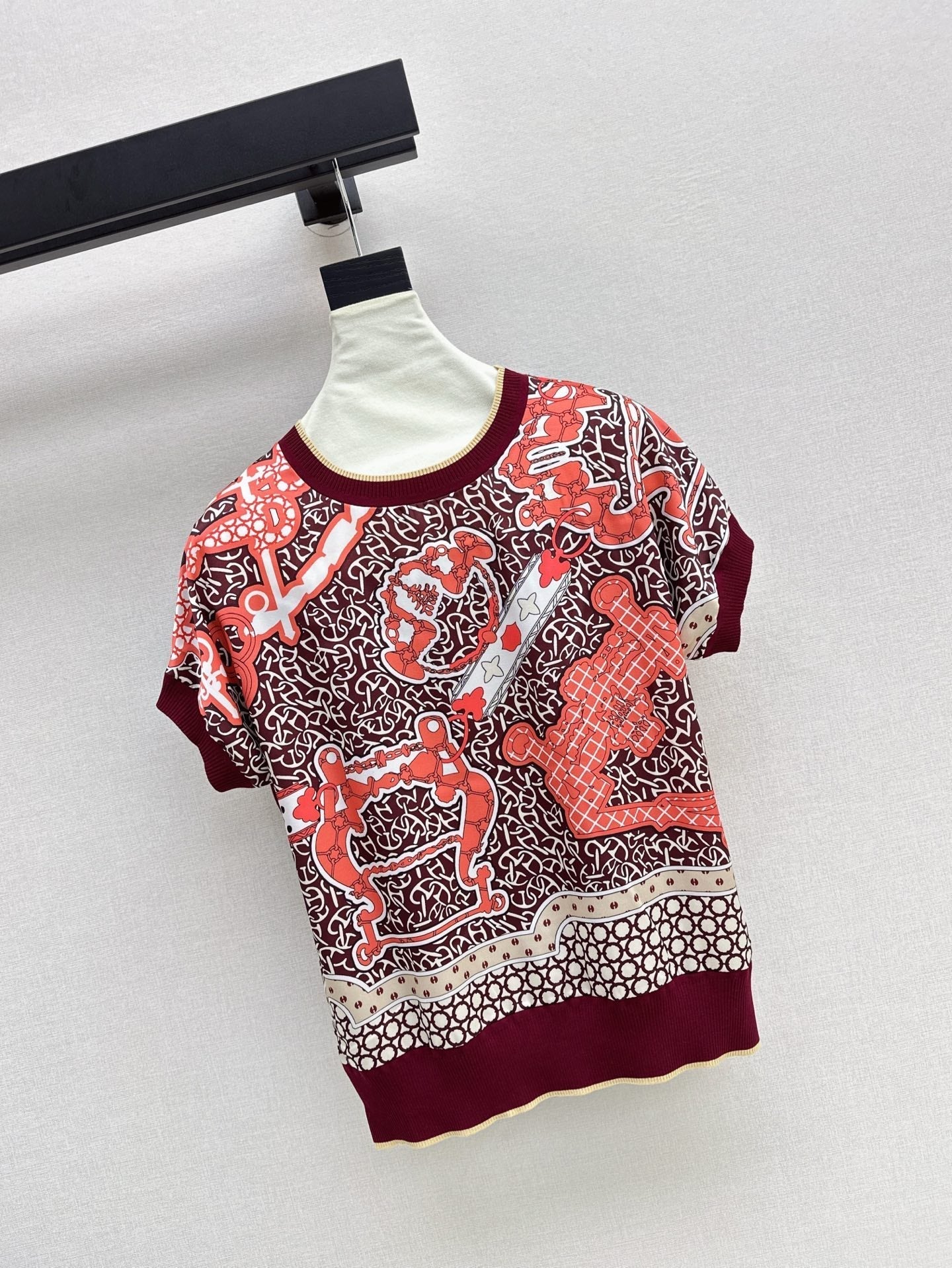H 25ss knitted t-shirt