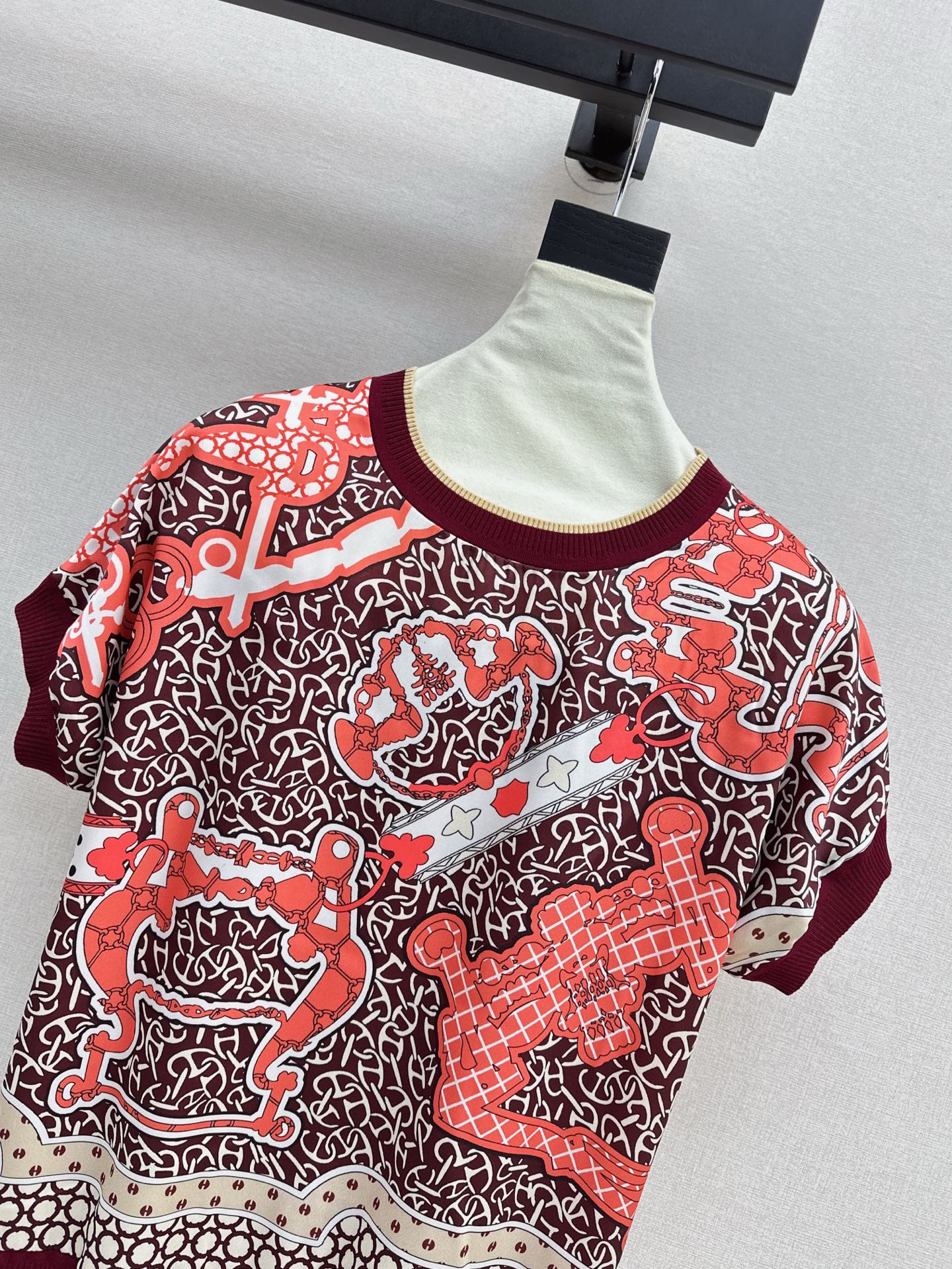 H 25ss knitted t-shirt
