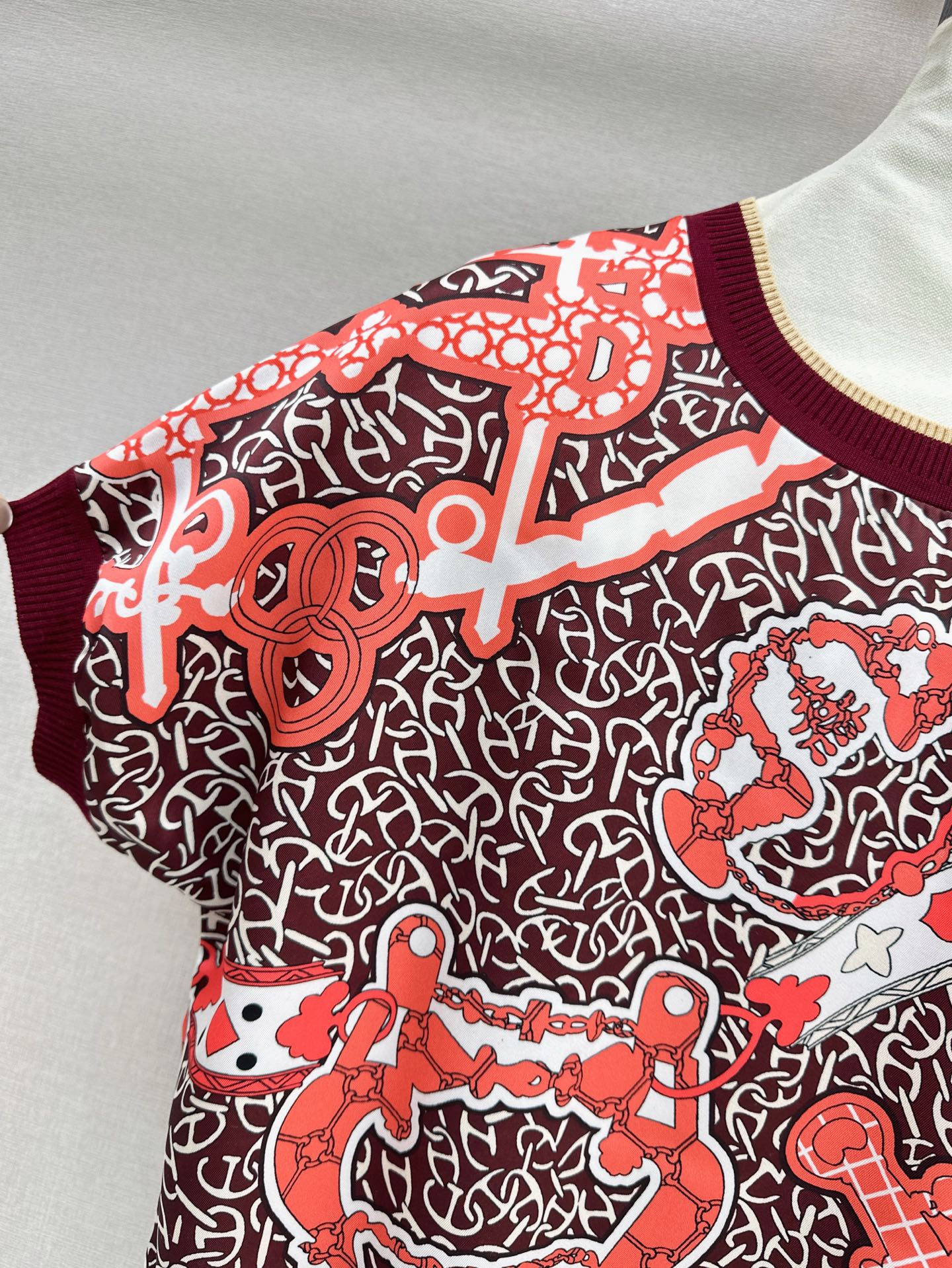 H 25ss knitted t-shirt