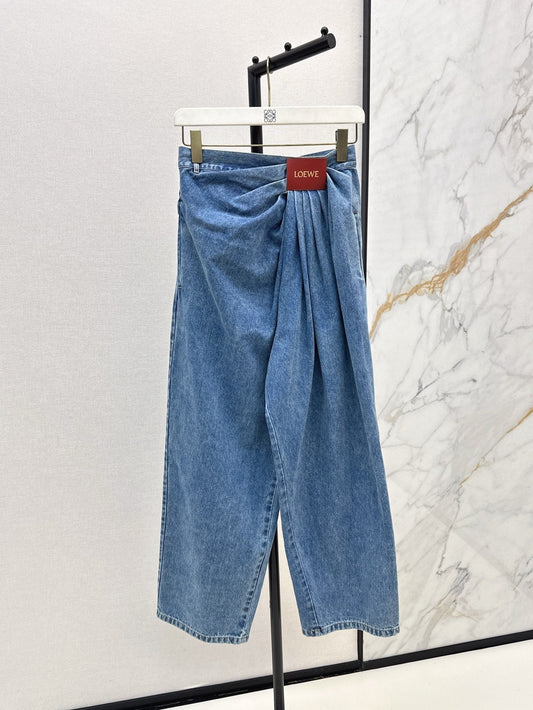 Lo 25ss pleated jeans