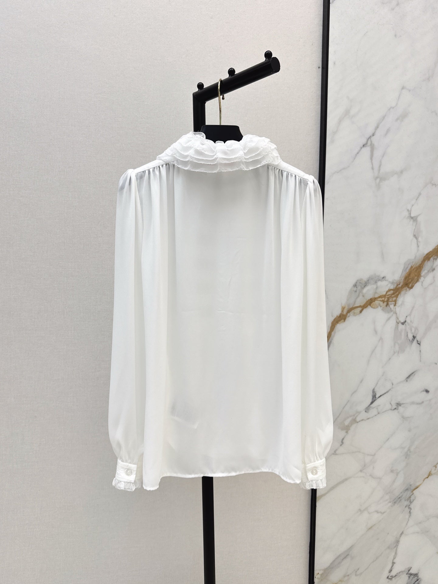 25ss ruffle shirt