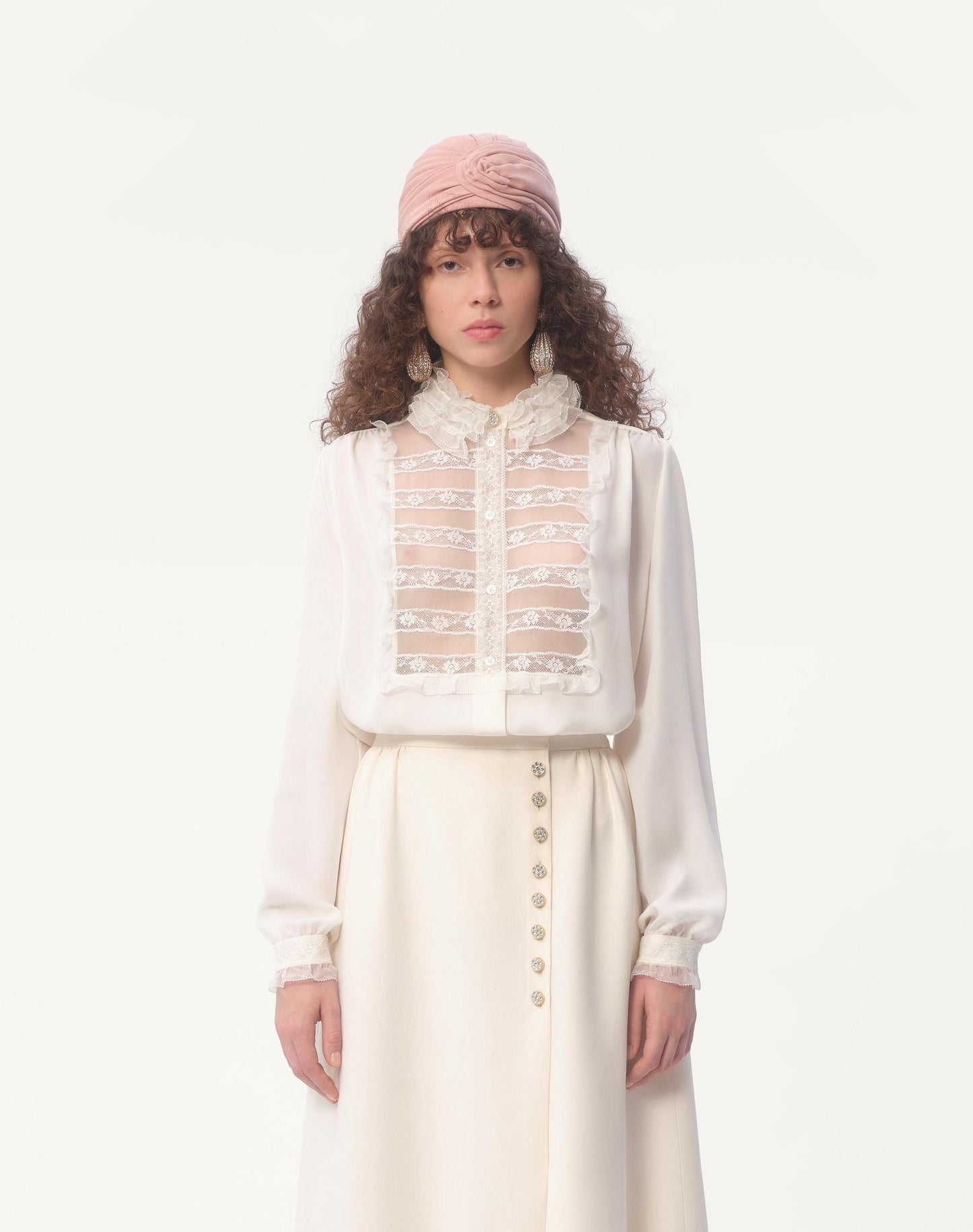 25ss ruffle shirt