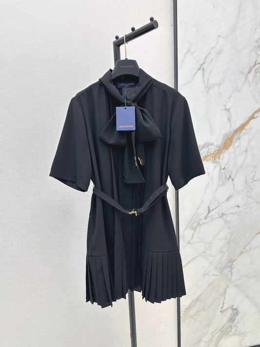 L 25ss ruffle dress