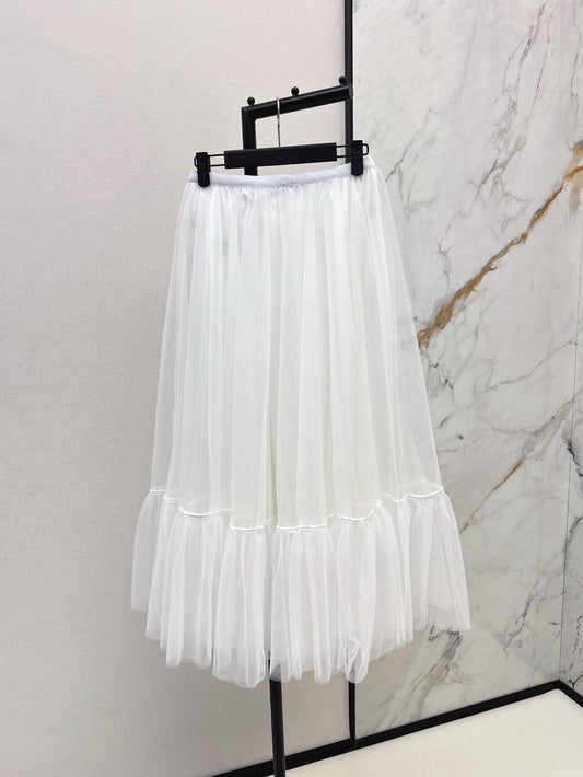 25SS ruffle skirt