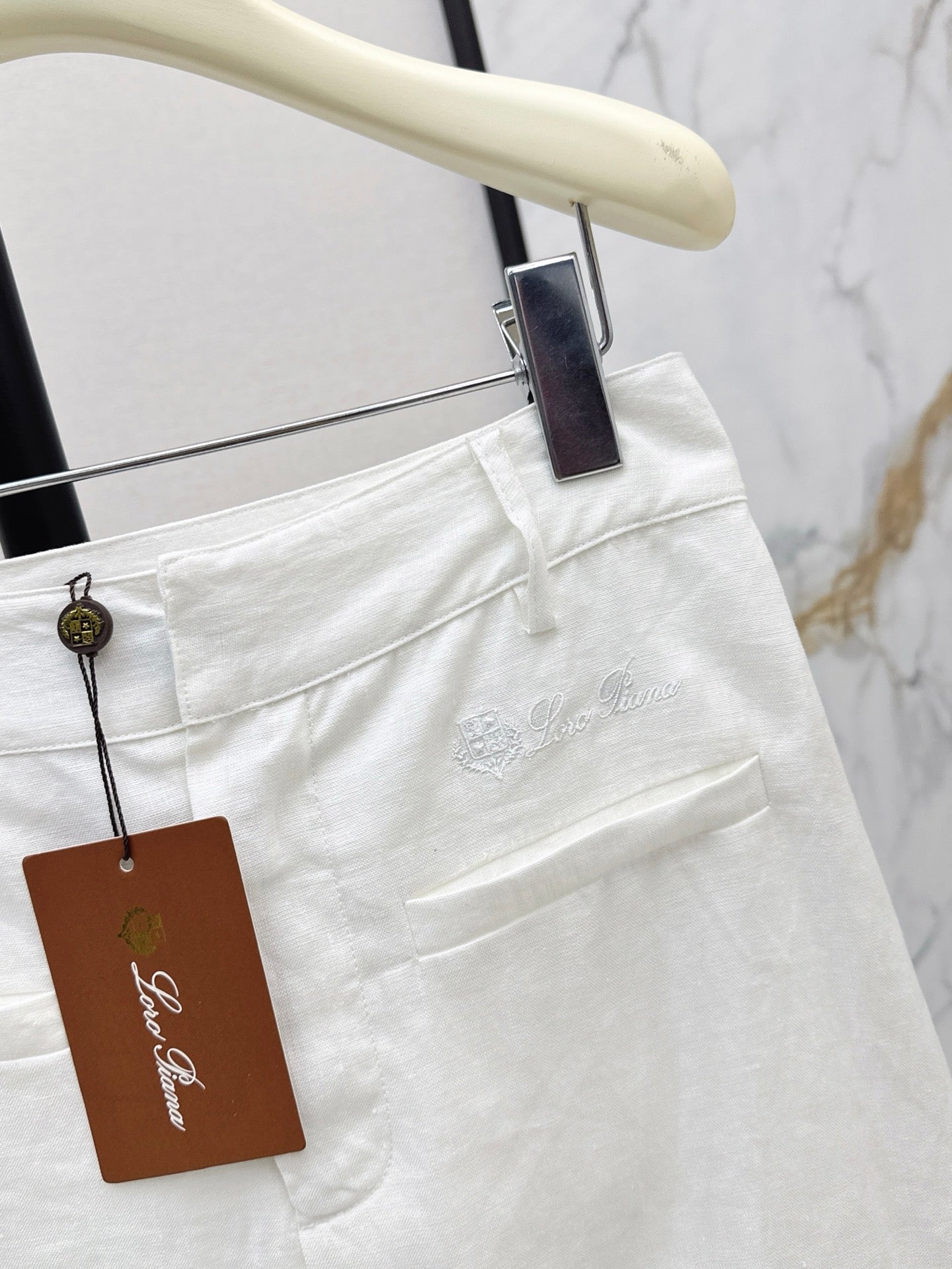 25ss linen skirt