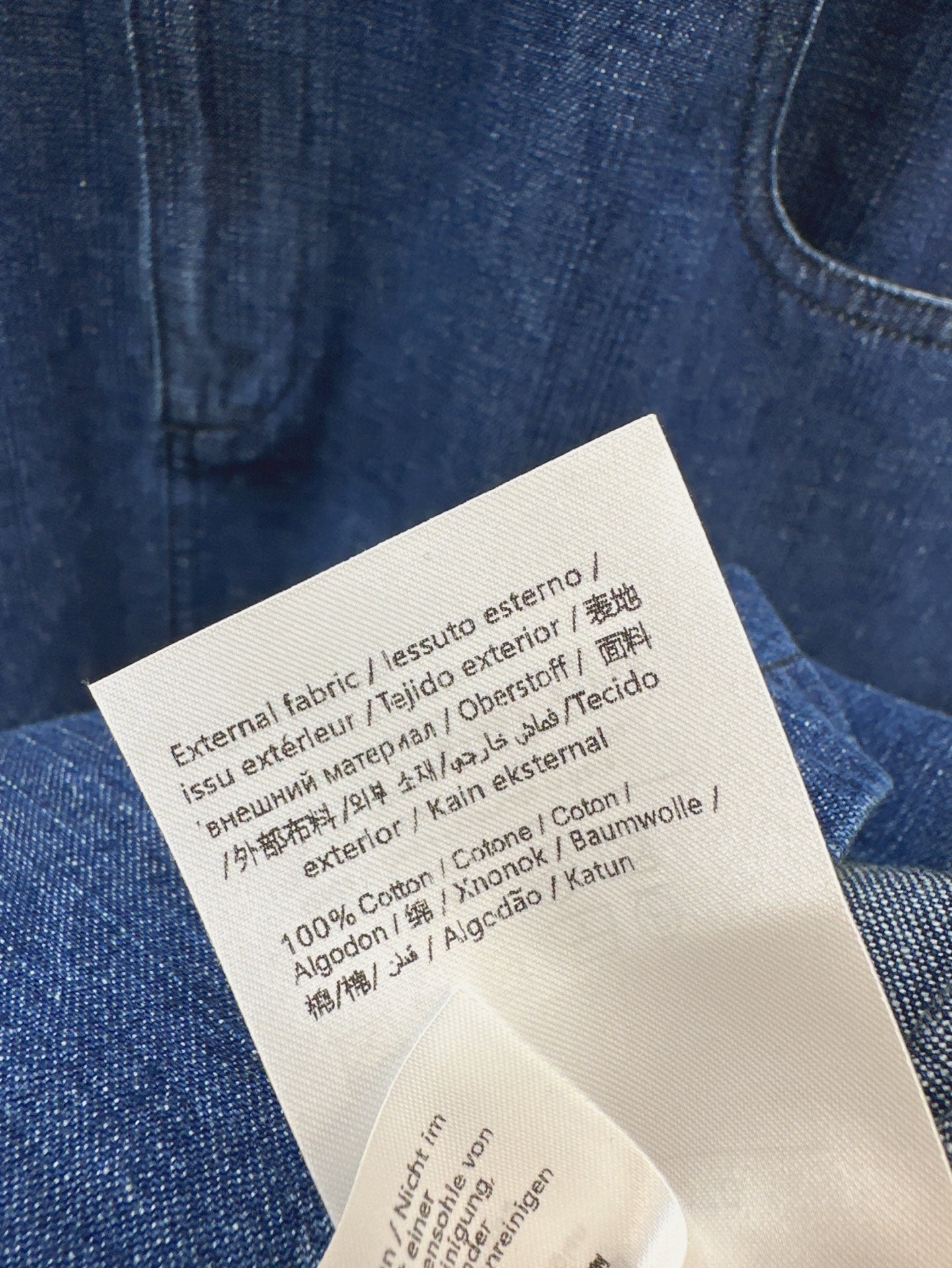 25ss denim shirt dress