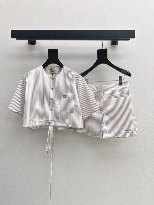 25ss drawstring short set