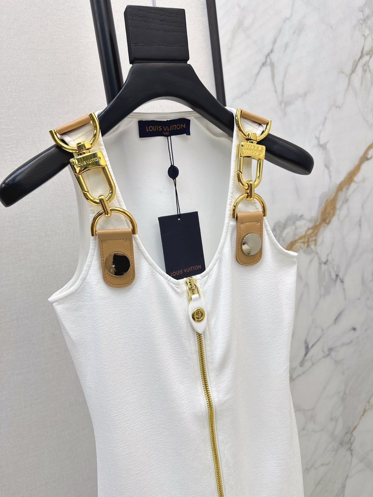 25ss metallic slip dress