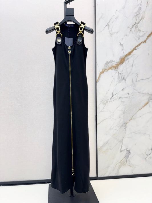 25ss metallic long dress