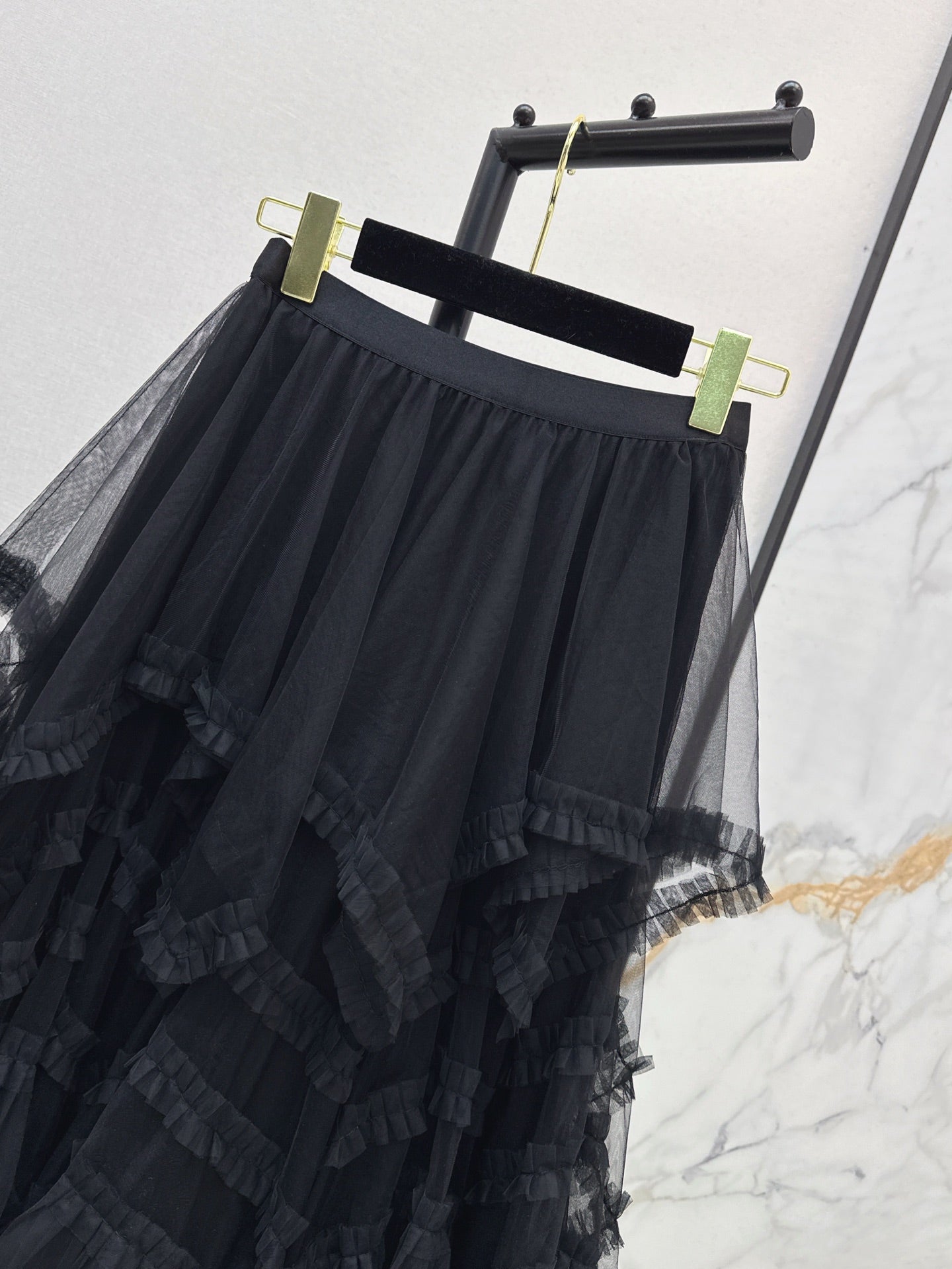 25ss ruffle skirt