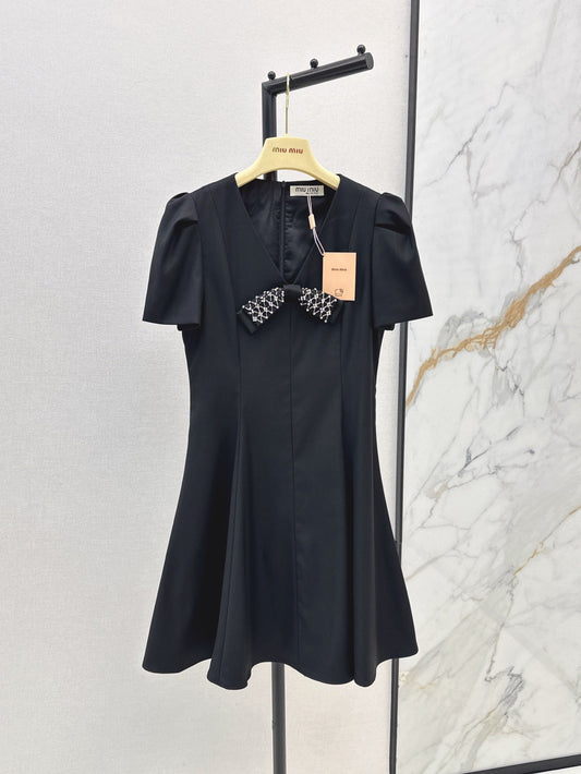 25ss rhinestone dress